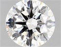 Del inventario de diamantes de laboratorio, 2.14 quilates, Redondo , Color D, claridad vvs2 y certificado IGI