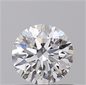 Lab Created Diamond 0.72 Carats, Round with Excellent Cut, E Color, VS1 Clarity and Certified by IGI