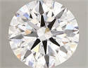 Lab Created Diamond 1.86 Carats, Round with ideal Cut, D Color, vvs2 Clarity and Certified by IGI