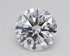 Picture of Lab Created Diamond 1.14 Carats, Round with Ideal Cut, D Color, VVS2 Clarity and Certified by IGI