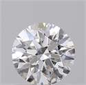 Del inventario de diamantes de laboratorio, 0.70 quilates, Redondo , Color D, claridad VVS2 y certificado IGI