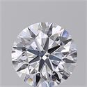Del inventario de diamantes de laboratorio, 0.70 quilates, Redondo , Color D, claridad VVS2 y certificado IGI