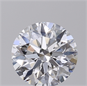 Del inventario de diamantes de laboratorio, 0.70 quilates, Redondo , Color D, claridad VVS2 y certificado IGI