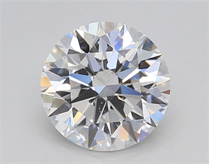 Picture of Lab Created Diamond 1.58 Carats, Round with Ideal Cut, D Color, VS1 Clarity and Certified by IGI