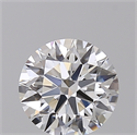 Del inventario de diamantes de laboratorio, 1.02 quilates, Redondo , Color E, claridad VS1 y certificado GIA