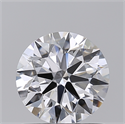 Del inventario de diamantes de laboratorio, 1.02 quilates, Redondo , Color D, claridad VVS2 y certificado GIA