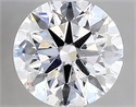 Del inventario de diamantes de laboratorio, 1.41 quilates, Redondo , Color D, claridad vvs2 y certificado IGI