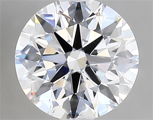 Picture of Lab Created Diamond 1.41 Carats, Round with ideal Cut, D Color, vvs2 Clarity and Certified by IGI