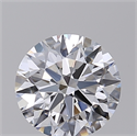 Del inventario de diamantes de laboratorio, 0.72 quilates, Redondo , Color D, claridad VS1 y certificado IGI