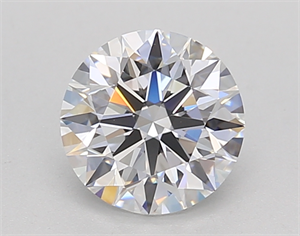 Picture of Lab Created Diamond 1.09 Carats, Round with Excellent Cut, D Color, VVS2 Clarity and Certified by GIA