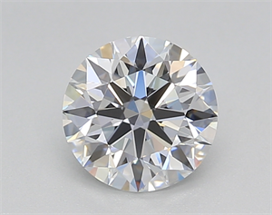 Picture of Lab Created Diamond 1.08 Carats, Round with Excellent Cut, D Color, VVS2 Clarity and Certified by GIA