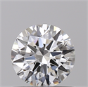 Del inventario de diamantes de laboratorio, 0.72 quilates, Redondo , Color E, claridad VS1 y certificado IGI