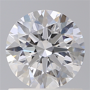 Picture of Lab Created Diamond 1.03 Carats, Round with Excellent Cut, D Color, VS1 Clarity and Certified by IGI