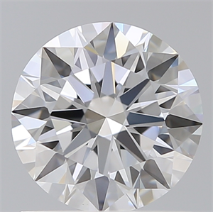 Picture of Lab Created Diamond 1.09 Carats, Round with Excellent Cut, E Color, VS1 Clarity and Certified by IGI