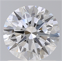 Del inventario de diamantes de laboratorio, 1.26 quilates, Redondo , Color D, claridad VVS2 y certificado IGI