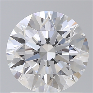 Picture of Lab Created Diamond 1.16 Carats, Round with Excellent Cut, E Color, VVS2 Clarity and Certified by IGI