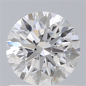 Picture of Lab Created Diamond 1.16 Carats, Round with Excellent Cut, D Color, VVS1 Clarity and Certified by IGI