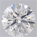 Lab Created Diamond 1.16 Carats, Round with Excellent Cut, D Color, VS2 Clarity and Certified by IGI