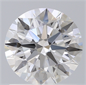 Lab Created Diamond 1.24 Carats, Round with Ideal Cut, E Color, VS1 Clarity and Certified by IGI