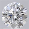 Del inventario de diamantes de laboratorio, 1.23 quilates, Redondo , Color D, claridad VVS2 y certificado IGI