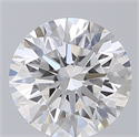Lab Created Diamond 1.09 Carats, Round with Ideal Cut, D Color, VS1 Clarity and Certified by IGI