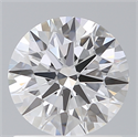 Lab Created Diamond 1.10 Carats, Round with Ideal Cut, D Color, VS1 Clarity and Certified by IGI