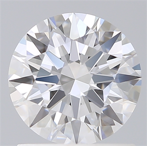 Picture of Lab Created Diamond 1.16 Carats, Round with Ideal Cut, D Color, VVS2 Clarity and Certified by IGI