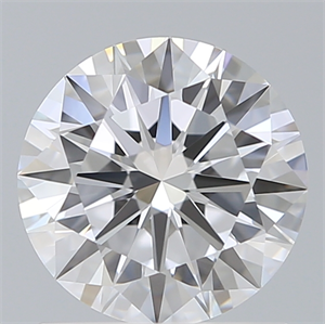 Picture of Lab Created Diamond 1.21 Carats, Round with Excellent Cut, D Color, VVS2 Clarity and Certified by IGI