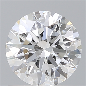 Picture of Lab Created Diamond 0.95 Carats, Round with Ideal Cut, D Color, VVS2 Clarity and Certified by IGI