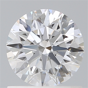 Picture of Lab Created Diamond 0.93 Carats, Round with Ideal Cut, D Color, VVS2 Clarity and Certified by IGI