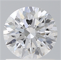 Lab Created Diamond 1.08 Carats, Round with Ideal Cut, D Color, VS1 Clarity and Certified by IGI