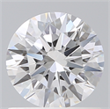 Lab Created Diamond 0.92 Carats, Round with Ideal Cut, E Color, VS1 Clarity and Certified by IGI