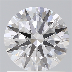 Picture of Lab Created Diamond 1.09 Carats, Round with Ideal Cut, D Color, VS2 Clarity and Certified by IGI