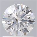 Lab Created Diamond 0.95 Carats, Round with Excellent Cut, D Color, VS2 Clarity and Certified by IGI
