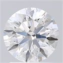 Lab Created Diamond 1.71 Carats, Round with Excellent Cut, D Color, VS1 Clarity and Certified by IGI