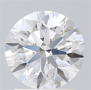 Picture of Lab Created Diamond 1.71 Carats, Round with Excellent Cut, D Color, VS1 Clarity and Certified by IGI