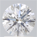 Lab Created Diamond 1.17 Carats, Round with Ideal Cut, D Color, VS1 Clarity and Certified by IGI