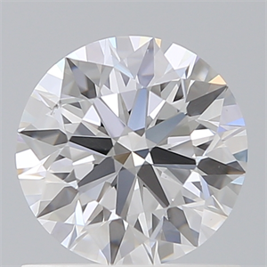 Picture of Lab Created Diamond 0.94 Carats, Round with Ideal Cut, D Color, VS2 Clarity and Certified by IGI