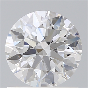 Picture of Lab Created Diamond 1.04 Carats, Round with Ideal Cut, D Color, VS1 Clarity and Certified by IGI