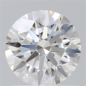 Picture of Lab Created Diamond 1.14 Carats, Round with Ideal Cut, E Color, VS1 Clarity and Certified by IGI