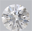 Del inventario de diamantes de laboratorio, 0.71 quilates, Redondo , Color D, claridad VS2 y certificado IGI