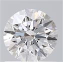 Lab Created Diamond 0.93 Carats, Round with Ideal Cut, D Color, VS2 Clarity and Certified by IGI