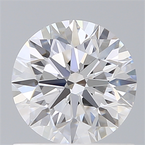 Picture of Lab Created Diamond 0.91 Carats, Round with Excellent Cut, D Color, VVS2 Clarity and Certified by IGI