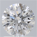 Lab Created Diamond 1.17 Carats, Round with Ideal Cut, F Color, VVS2 Clarity and Certified by IGI