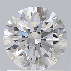 Picture of Lab Created Diamond 1.17 Carats, Round with Ideal Cut, F Color, VVS2 Clarity and Certified by IGI
