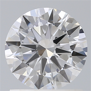 Picture of Lab Created Diamond 1.09 Carats, Round with Excellent Cut, E Color, VVS2 Clarity and Certified by IGI