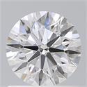 Del inventario de diamantes de laboratorio, 1.01 quilates, Redondo , Color E, claridad VVS2 y certificado IGI
