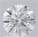 Del inventario de diamantes de laboratorio, 1.10 quilates, Redondo , Color E, claridad VVS2 y certificado IGI