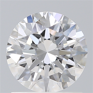 Picture of Lab Created Diamond 1.21 Carats, Round with Excellent Cut, D Color, VVS2 Clarity and Certified by IGI