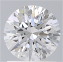 Del inventario de diamantes de laboratorio, 1.26 quilates, Redondo , Color D, claridad VVS2 y certificado IGI